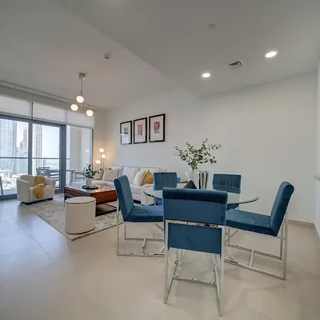 Апартаменты Burj Khalifa View - 2Br And Maid - Downtown Дубай Экстерьер фото