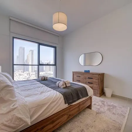 Апартаменты Burj Khalifa View - 2Br And Maid - Downtown Дубай Экстерьер фото