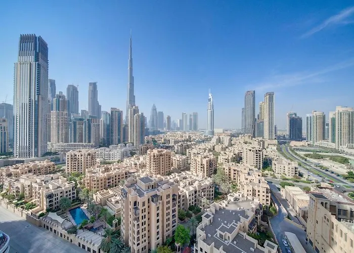 Burj Khalifa View - 2Br And Maid - Downtown