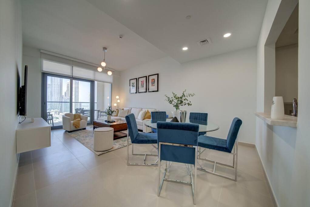 Burj Khalifa View - 2br And Maid - Downtown Апартаменты *